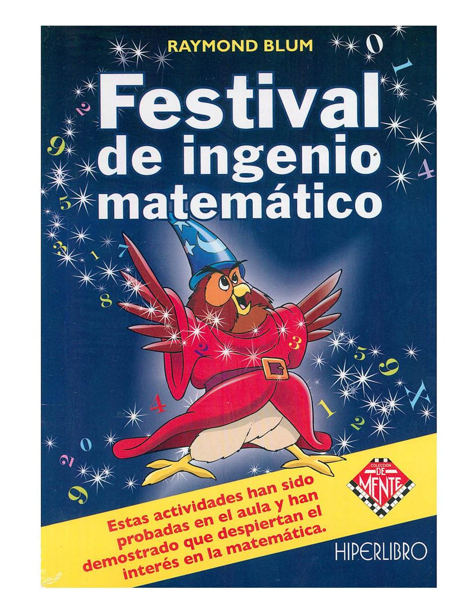 Imagen de producto Libro Festival de ingenio matemático