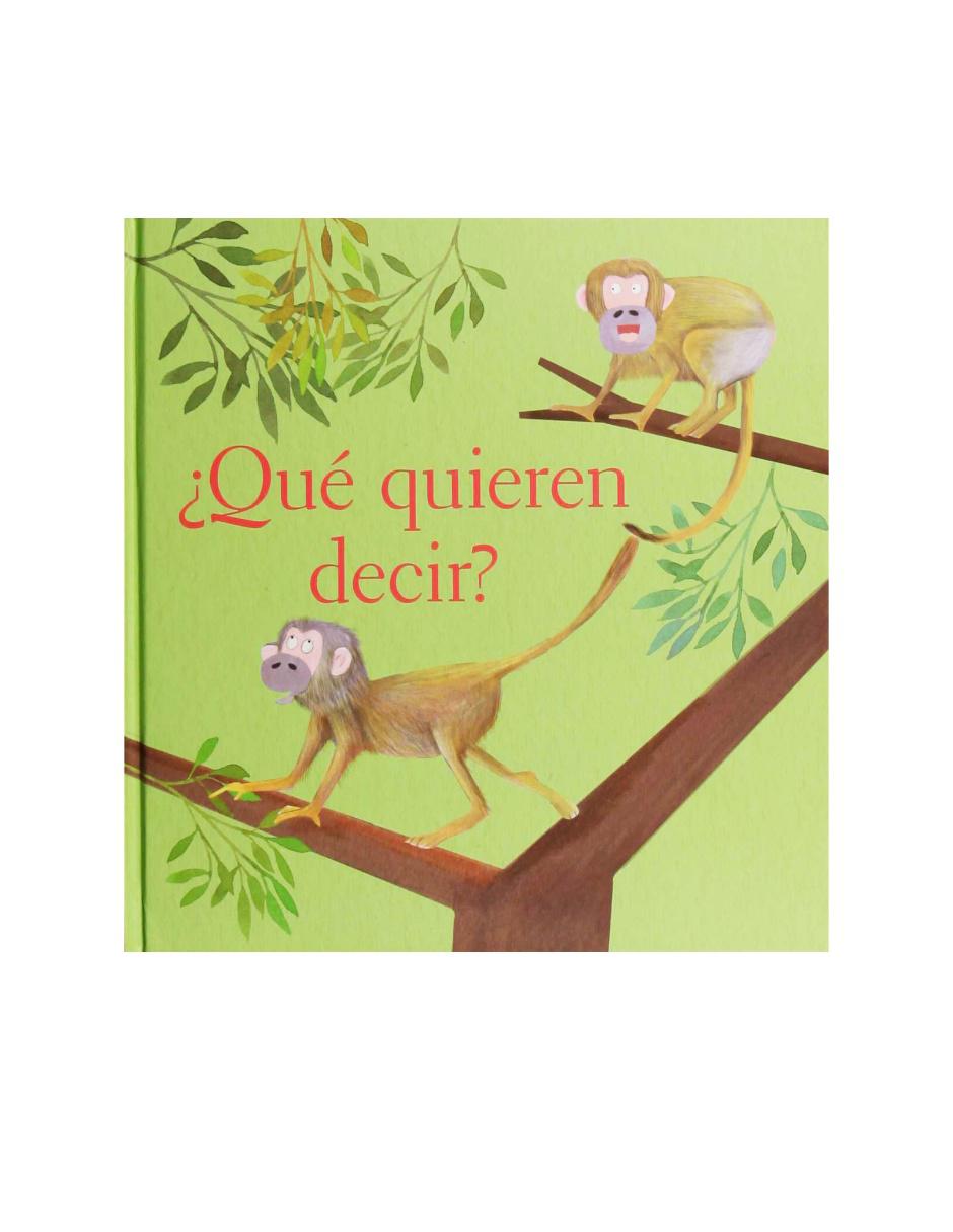 Imagen de producto Libro ¿Qué quieren decir?