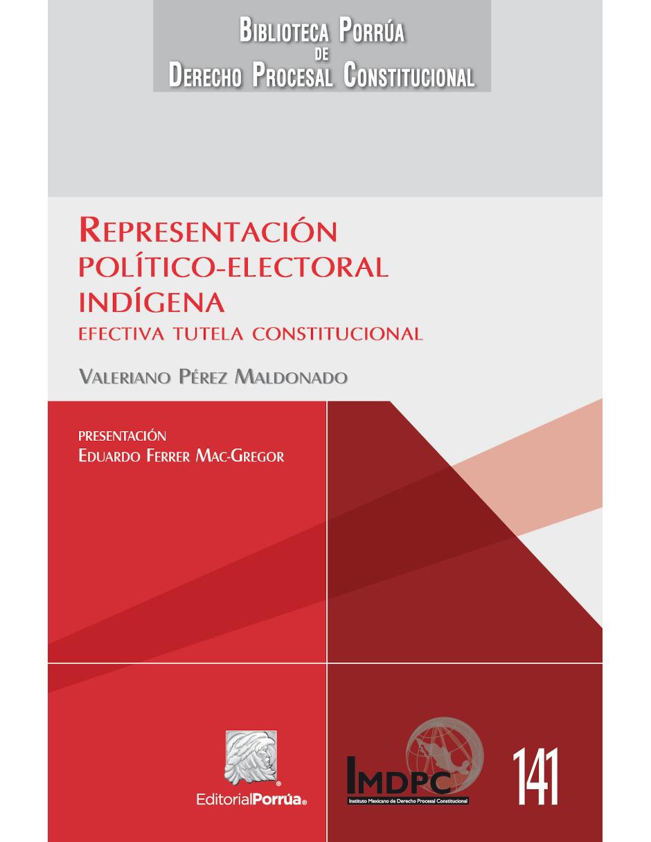 Imagen de producto Libro Representación Político-Electoral Indígena
