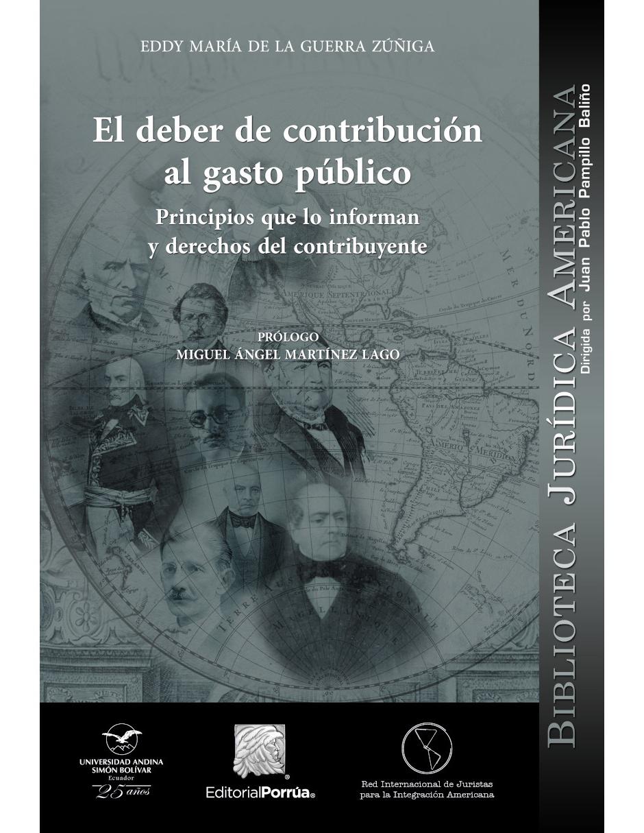 Imagen de producto Libro El deber de contribución al gasto publico de Eddy María de la Guerra Zúñiga