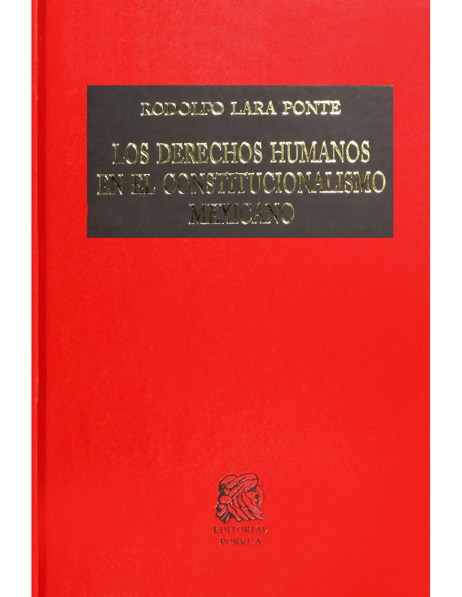 Imagen de producto Libro Los Derechos Humanos en el Constitucionalismo Mexicano