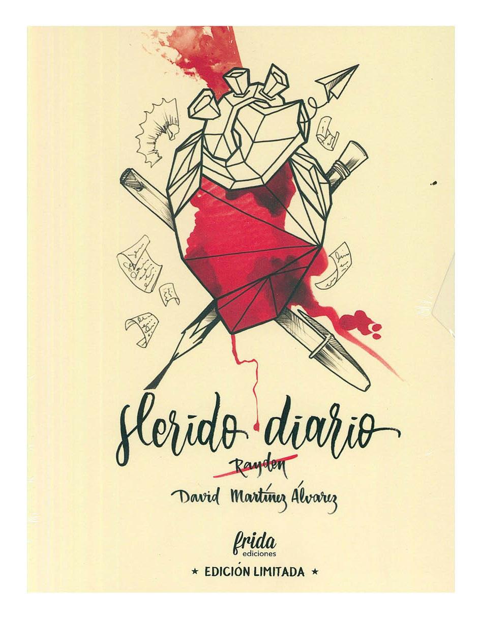 Imagen de producto Libro Herido diario edición limitada.