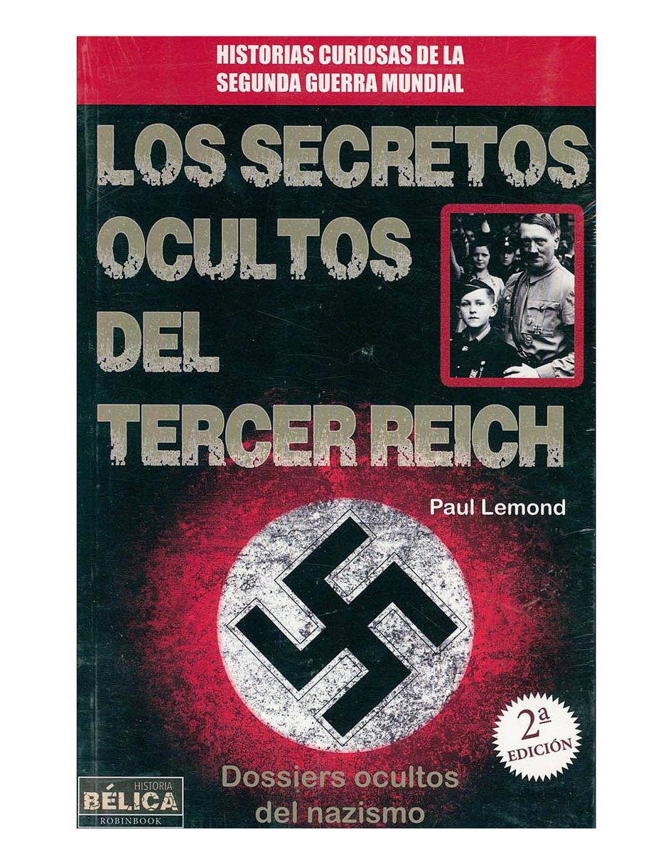 Imagen de producto Libro Los secretos ocultos de tercer reich