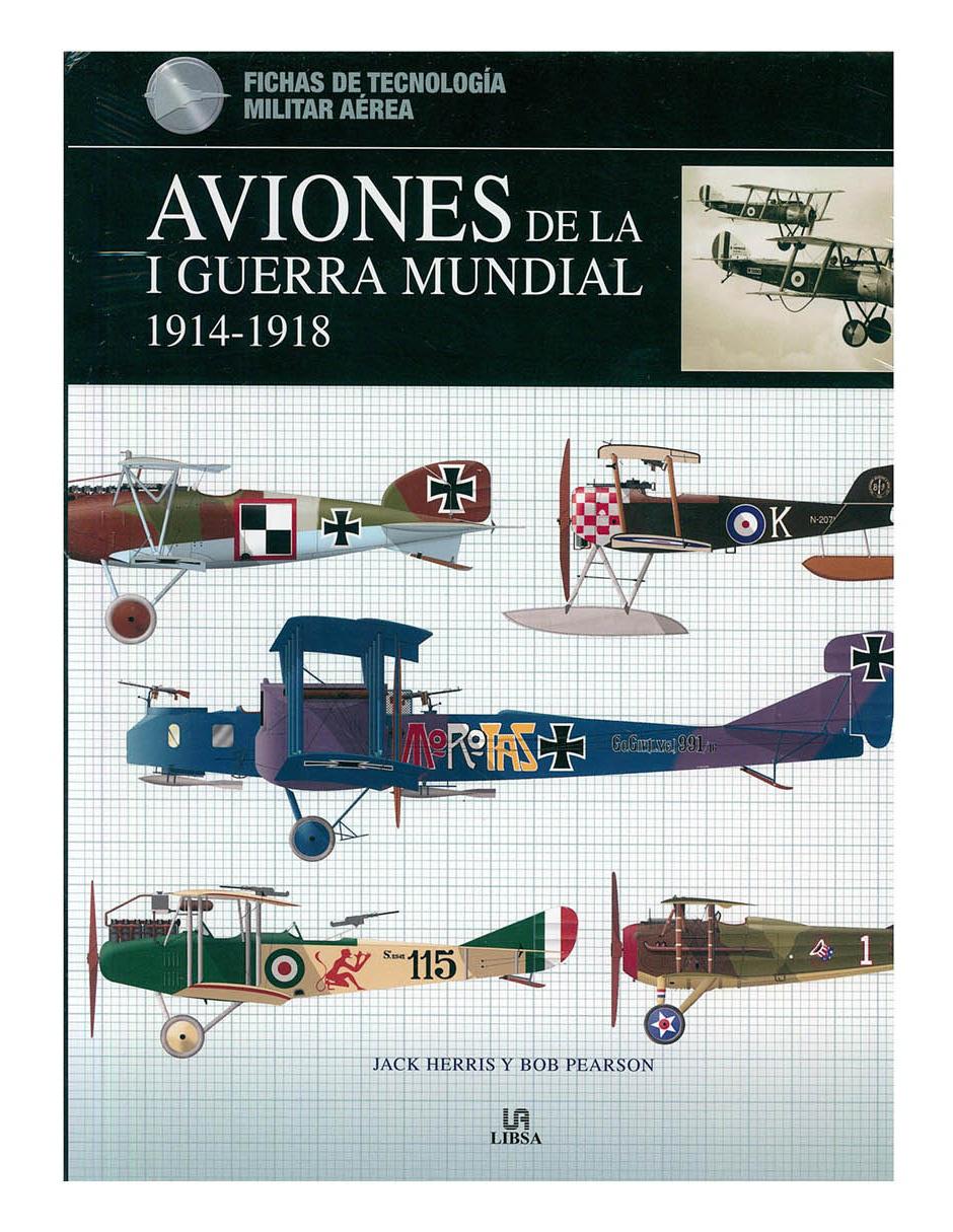 Libro Aviones de la I Guerra Mundial