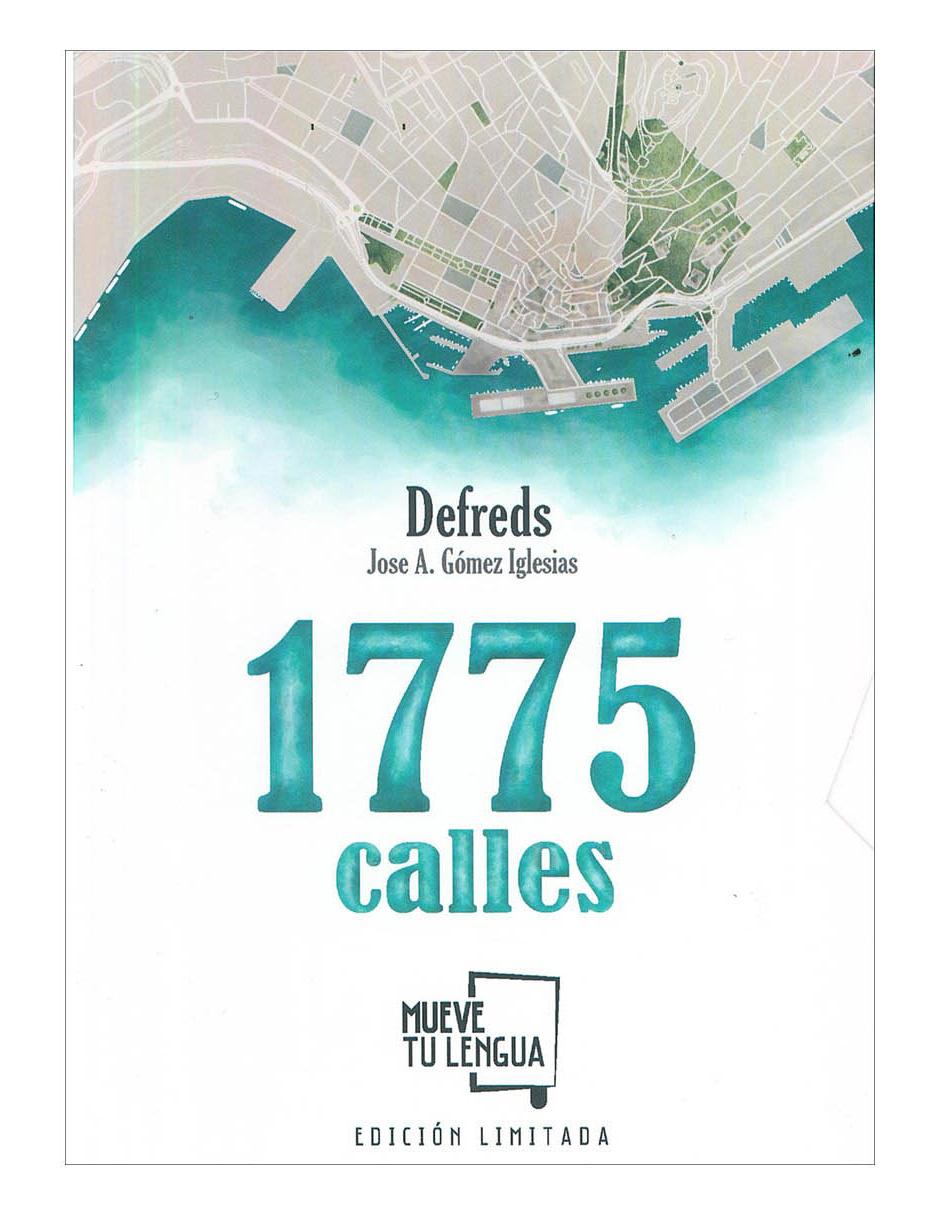 Imagen de producto Libro 1775 calles edición limitada.