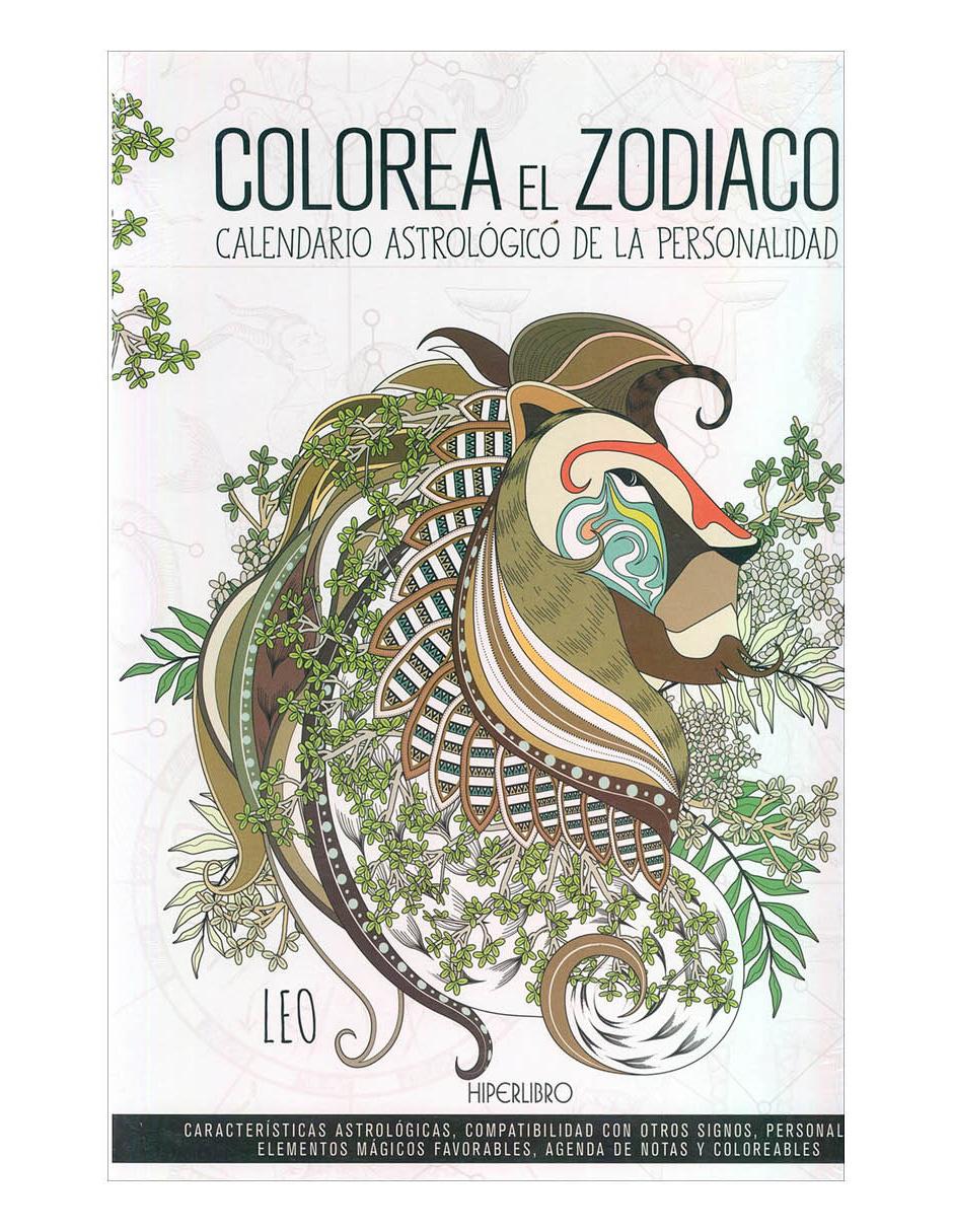 Imagen de producto Libro Colorea el zodiaco calendario astrológic