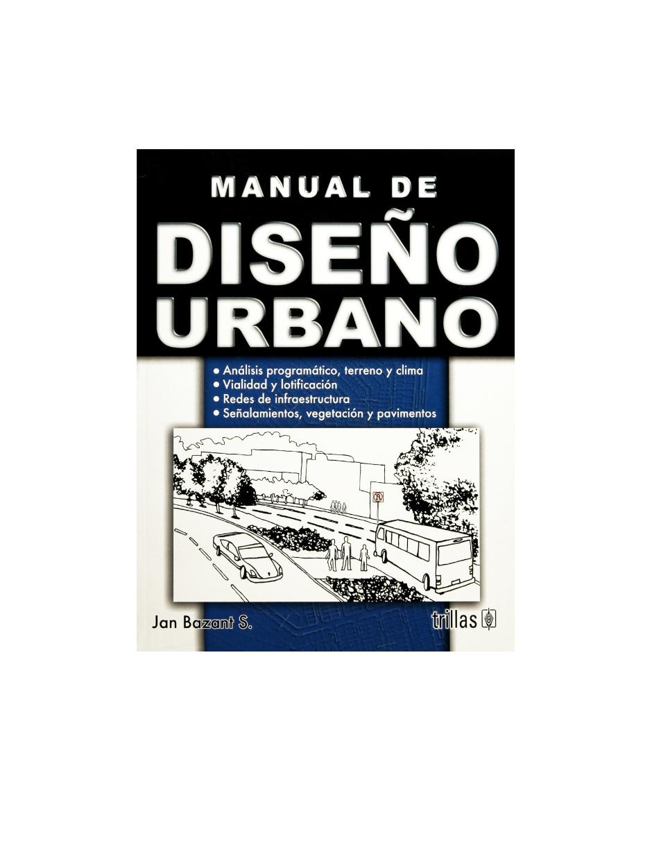 Imagen de producto Libro Manual de Diseño Urbano