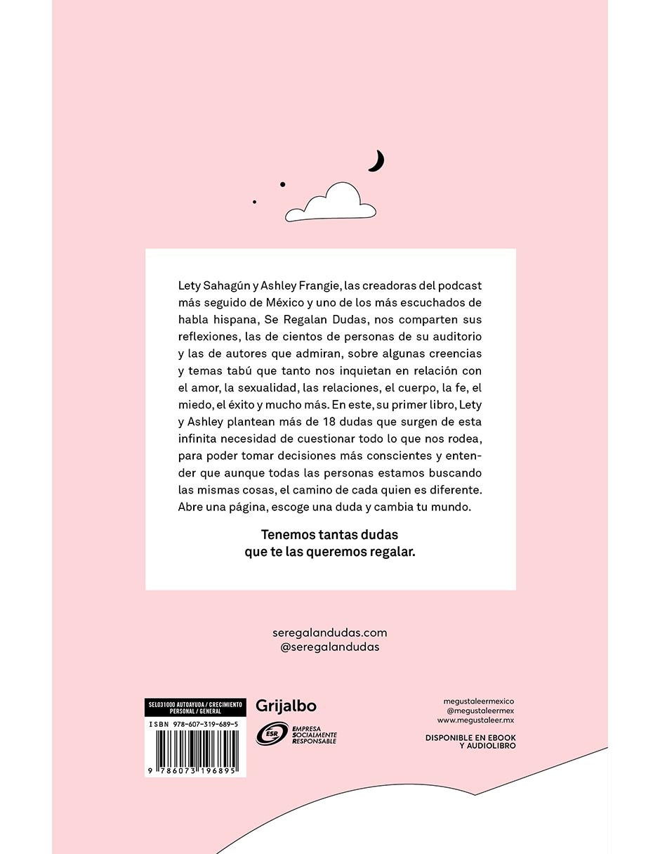 Libro Se Regalan Dudas de Frangie Ashley de Frangie Ashley