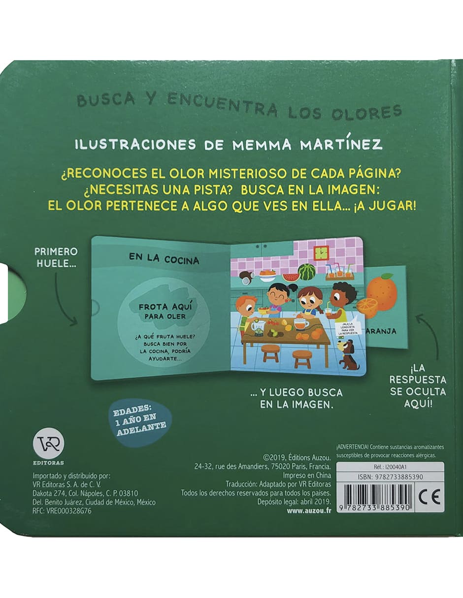 Busca y Encuentra los Olores