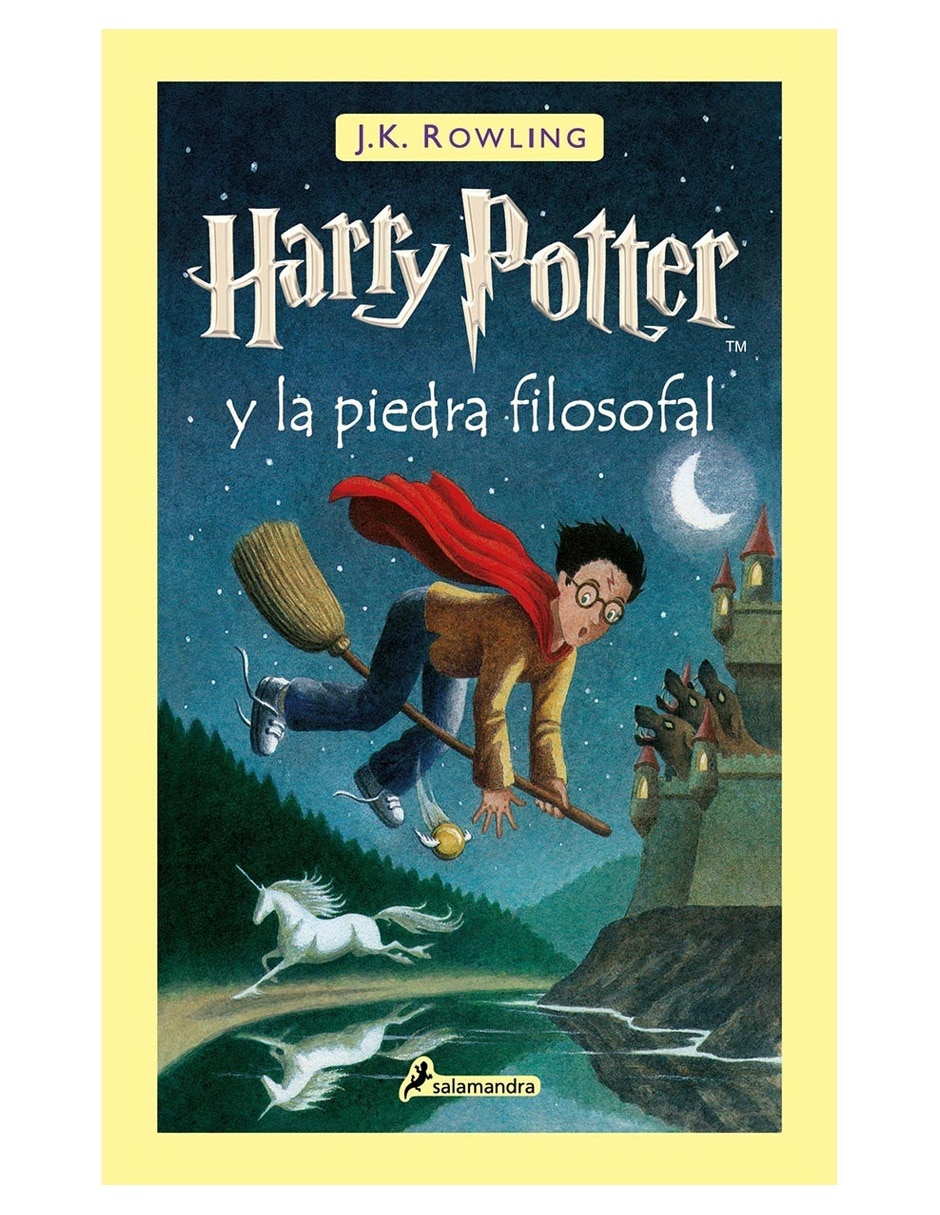 Libro Harry Potter y la piedra filosofal de J.K. Rowling de J.K. Rowling
