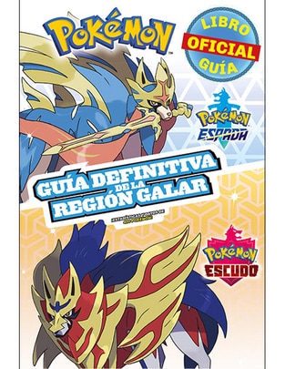Libro Pokemon Guía de la Región Galar de Varios Autores de Varios Autores