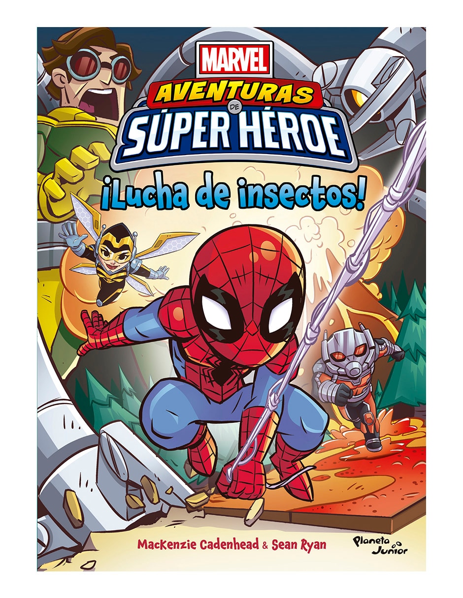 Libro Marvel Aventuras Súper Héroe ¡Lucha de insectos! de Marvel 1