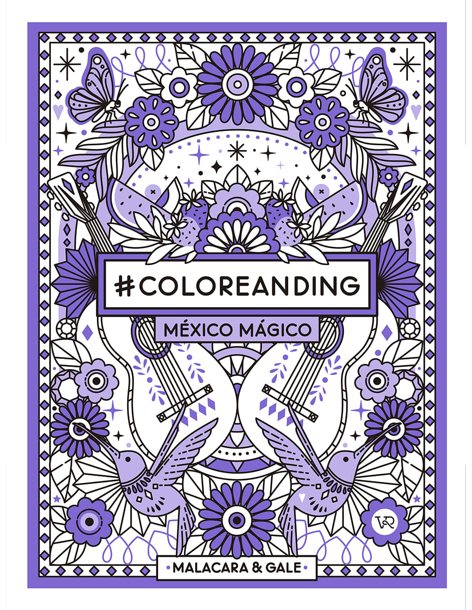 Libro Coloreanding: México Mágico de Malacara & Gale