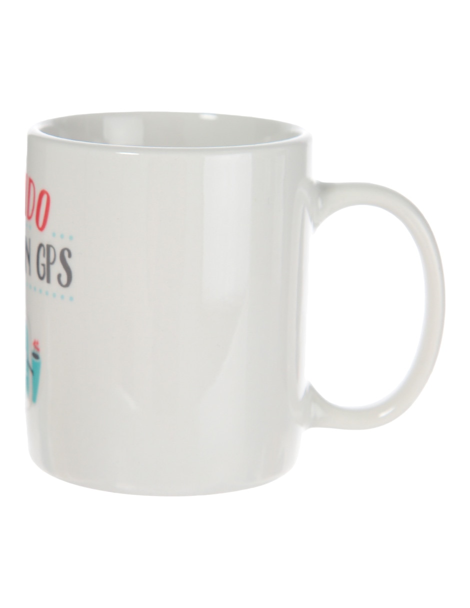 Taza clásica Mi cupido necesita un GPS 4
