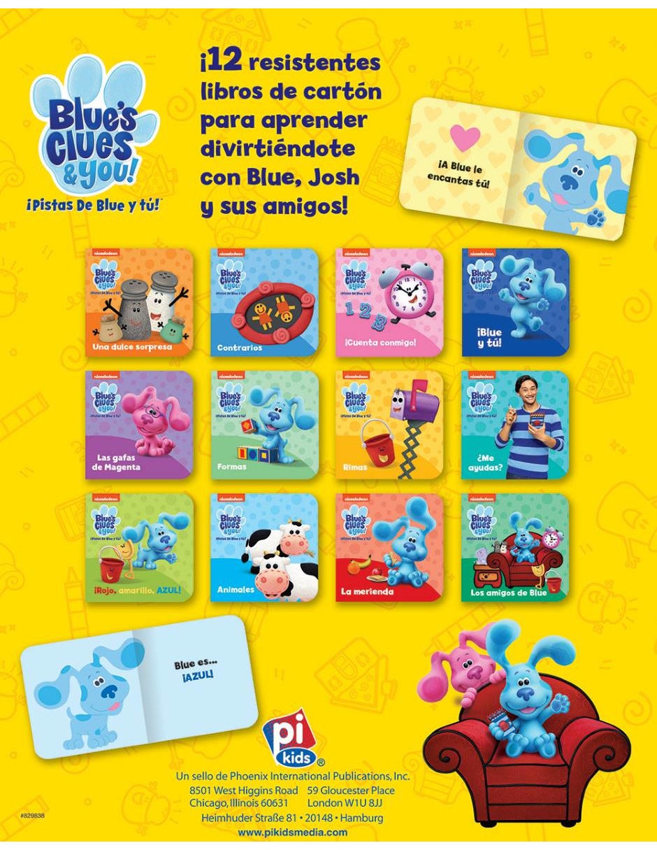 Libro Biblioteca Las Pistas De Blue
