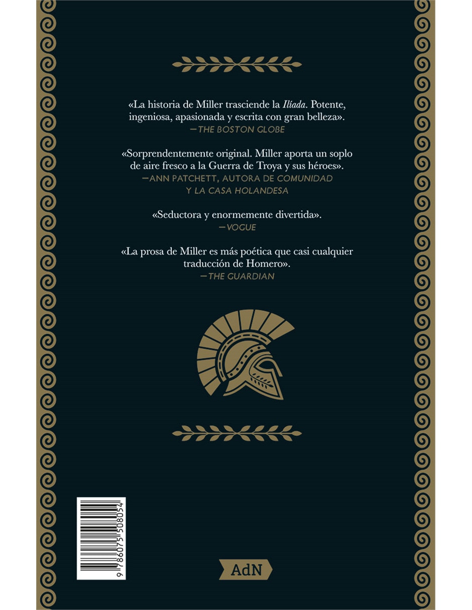 Libro La Canción Aquiles de Madeline Miller