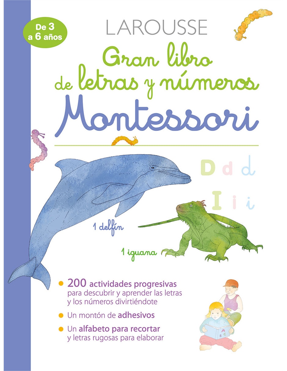 Libro Gran libro de letras y números Montessori de María Montessori Libro Gran libro de letras y números Montessori de María Montessori