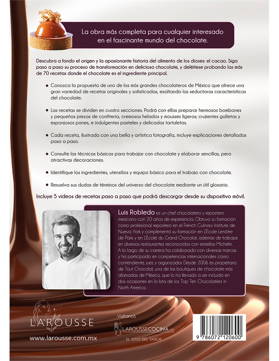 Libro Chocolate de Luis Robledo