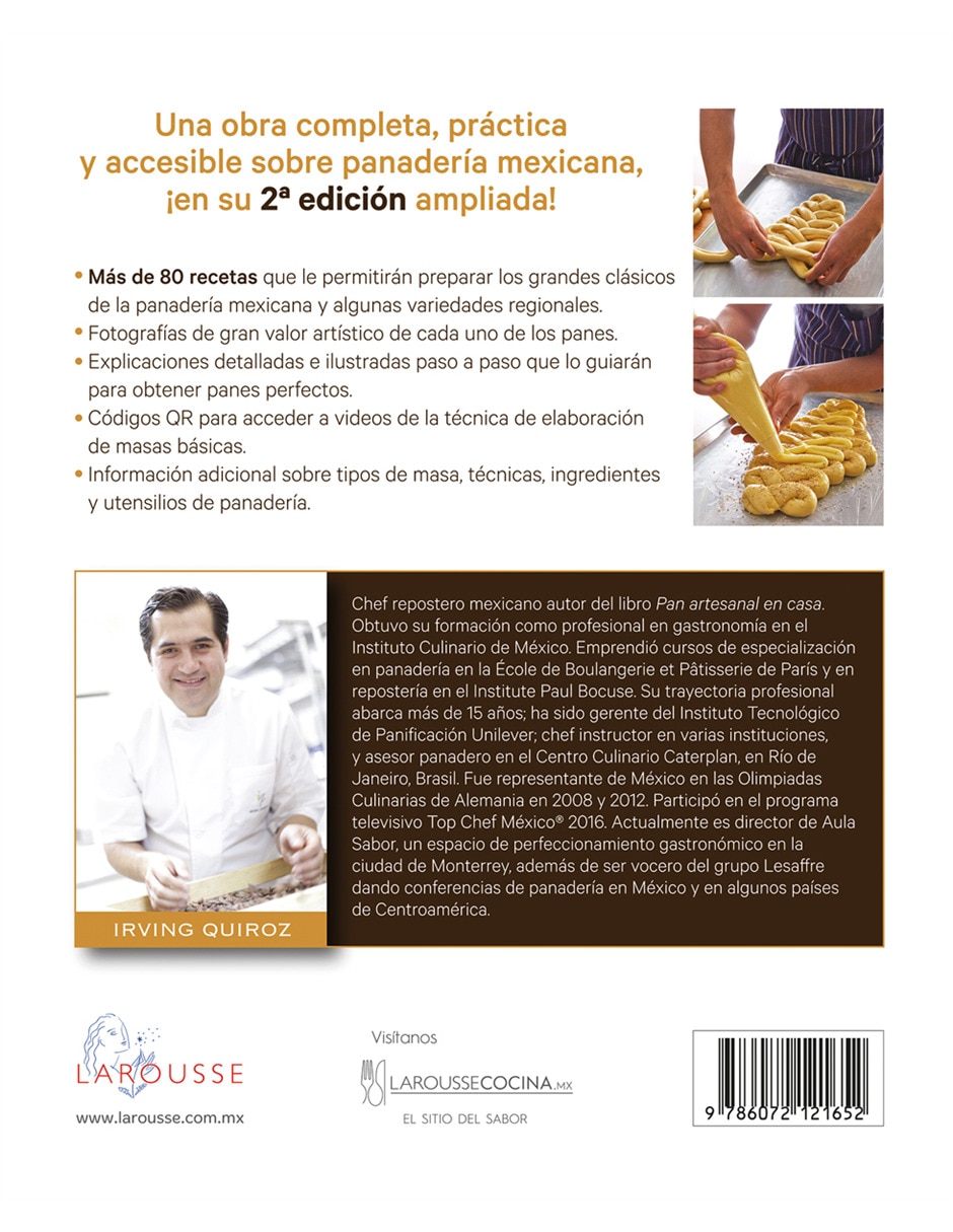 Libro Panes mexicanos de Irving Quiroz