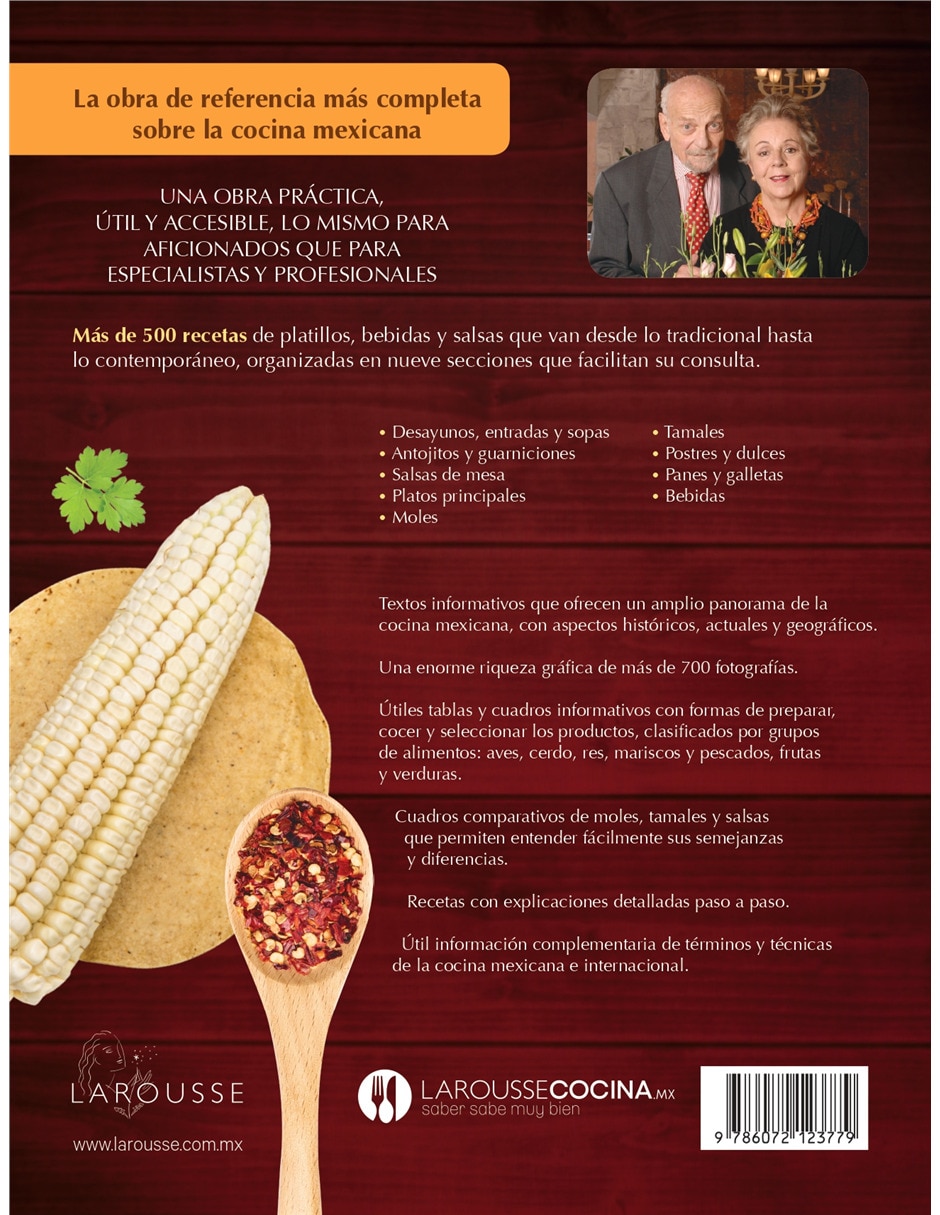 Libro Larousse de la cocina mexicana de Alicia Gironella De’Angeli