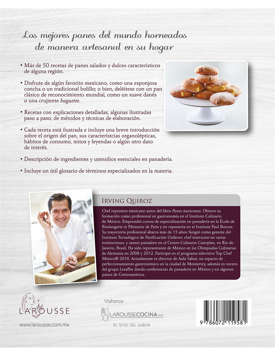 Libro Pan artesanal en casa de Irving Quiroz