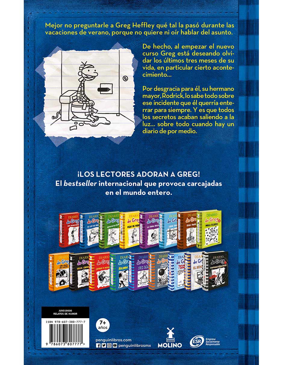 Libro Diario de Greg 2 la ley de Kinney Jeff
