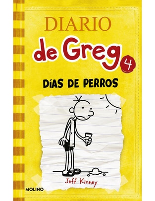 Libro Diario de Greg 4 día de perros de Kinney Jeff