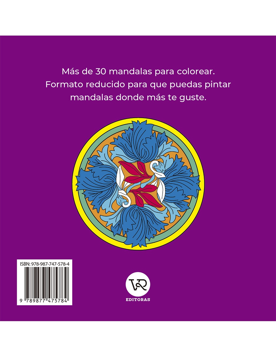 Libro Mandalas de bolsillo 4 puntillado 2RV de Montserrat Vidal 2