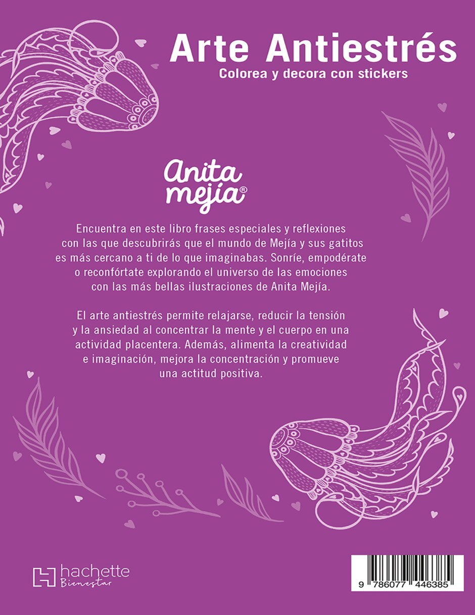 Libro Arte antiestrés - anita mejía colecciona momentos de Anita mejia