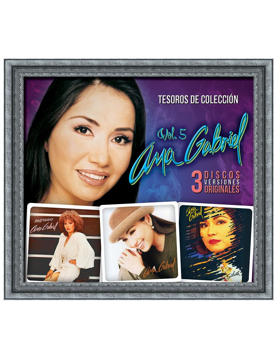 Tesoros de colección Vol 5 de Ana Gabriel 3 CDs Tesoros de colección Vol 5 de Ana Gabriel 3 CDs