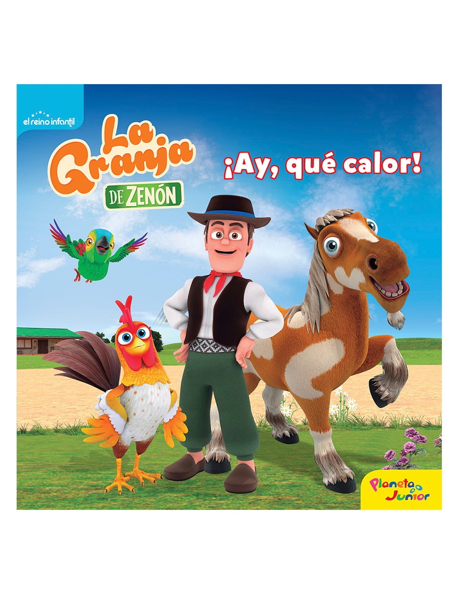 Libro La Granja De Zenón. ¡Ay, Qué Calor! de El reino infantil