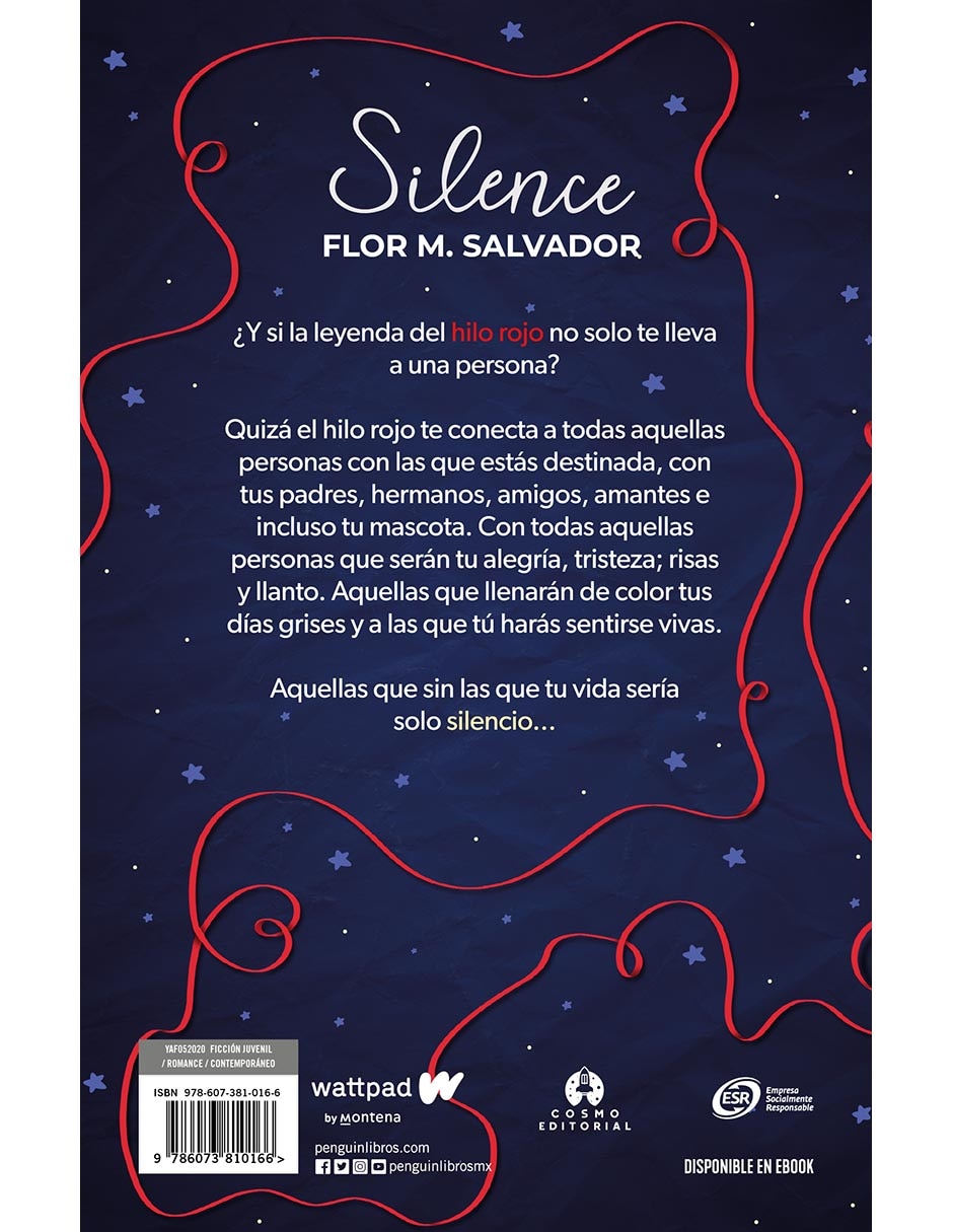 Libro Silence de Flor M. Salvador