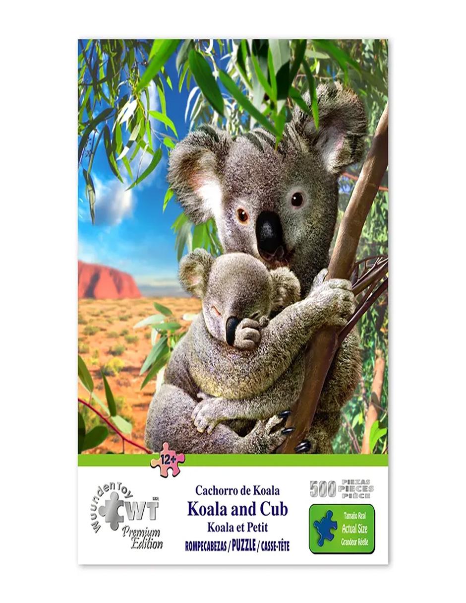 Rompecabezas Koala y Cria Wuundentoy 500 piezas