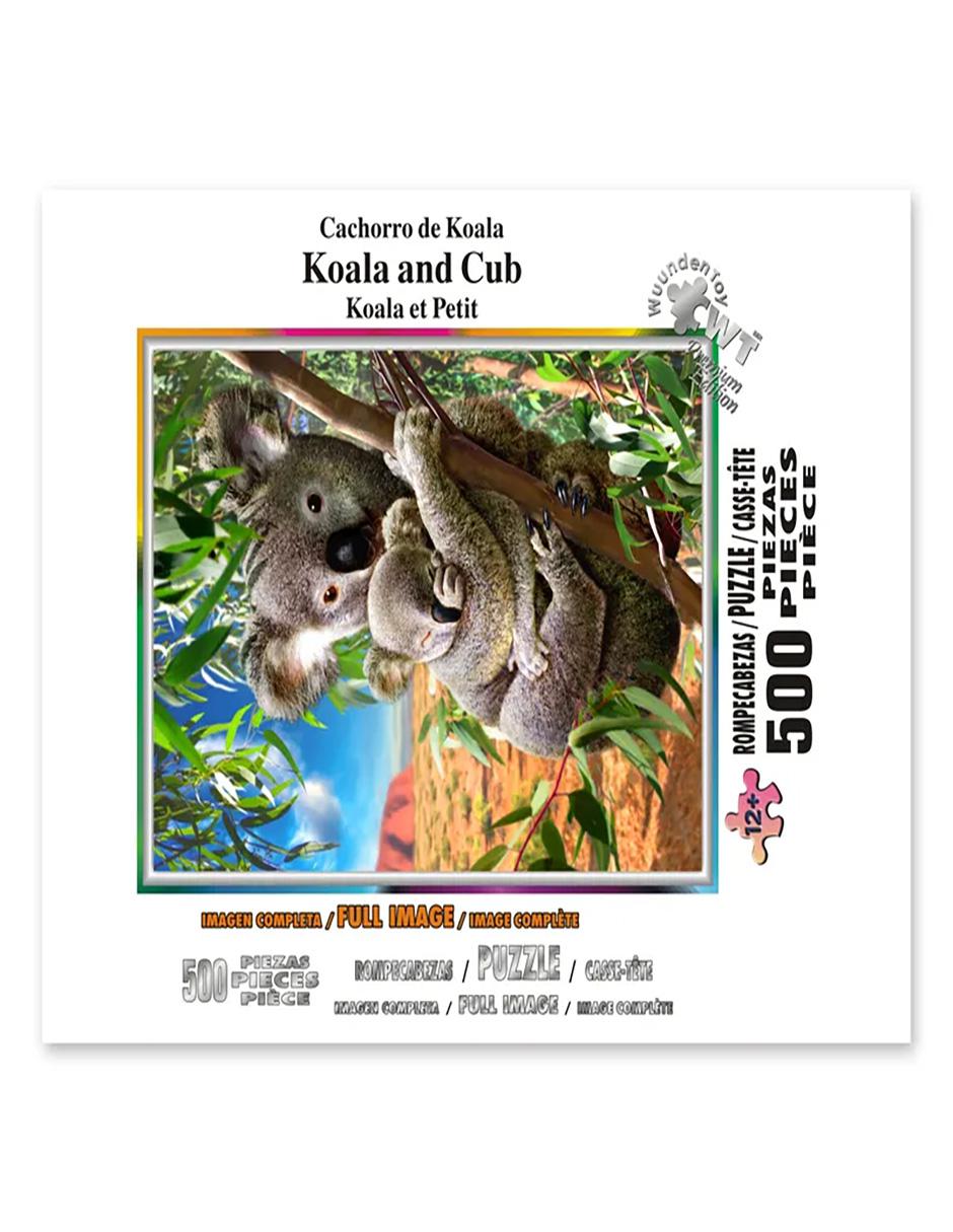 Rompecabezas Koala y Cria Wuundentoy 500 piezas