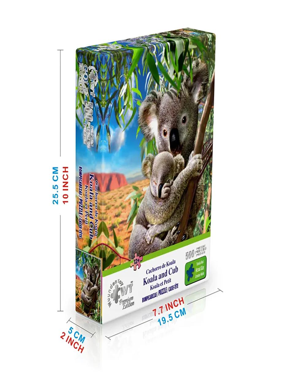 Rompecabezas Koala y Cria Wuundentoy 500 piezas