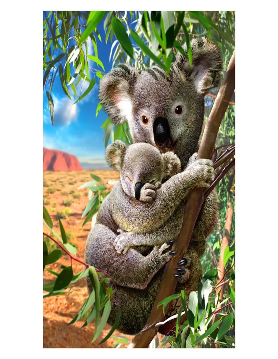 Rompecabezas Koala y Cria Wuundentoy 500 piezas
