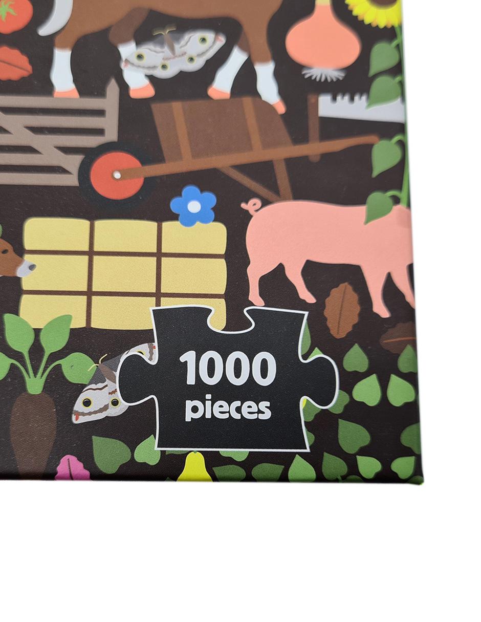 Rompecabezas Kikkerland Granja 1000 piezas