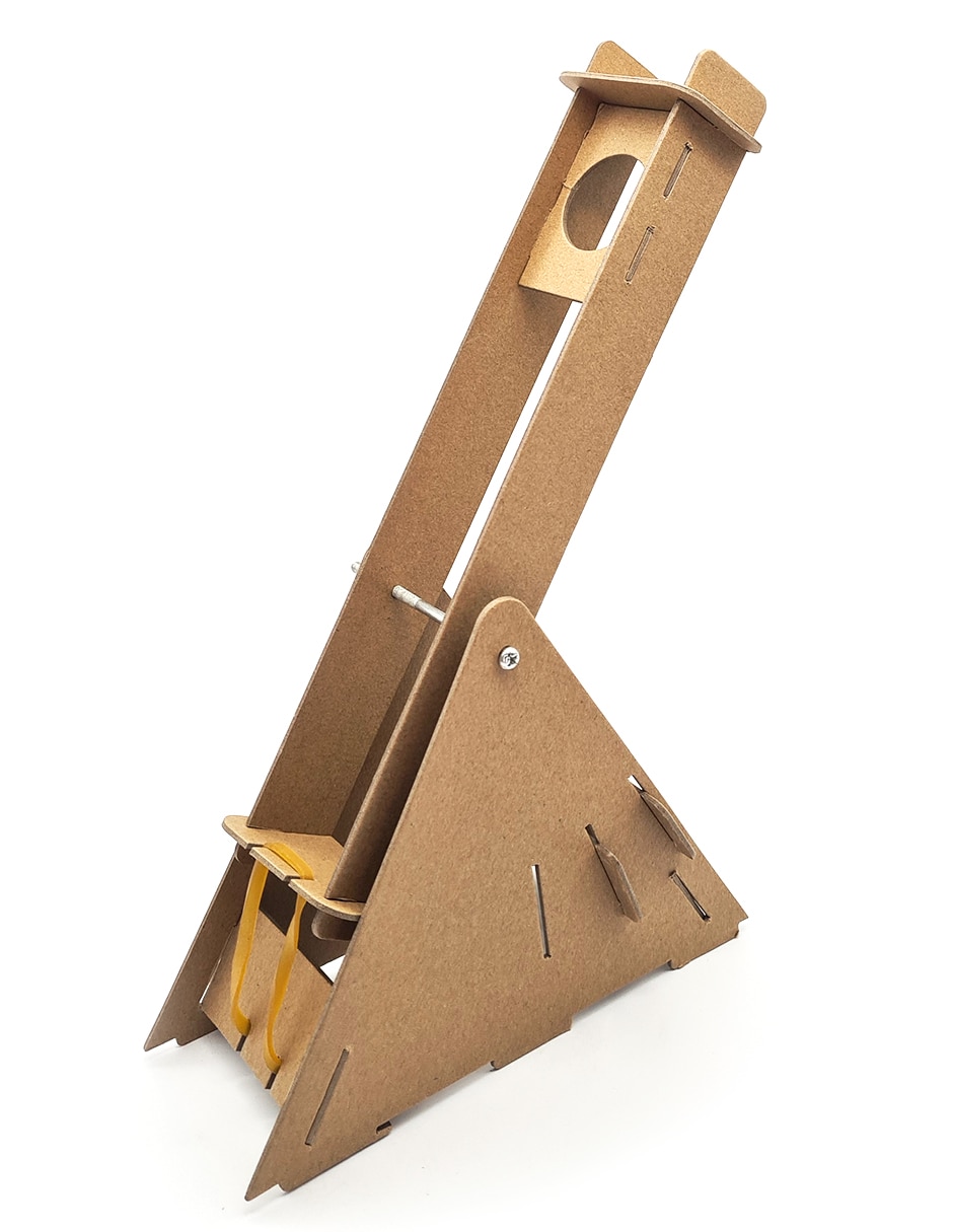 Newton's Lab Catapult Kikkerland juego armable unisex