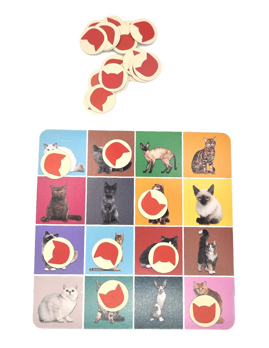 Juego de destreza cat bingo 2