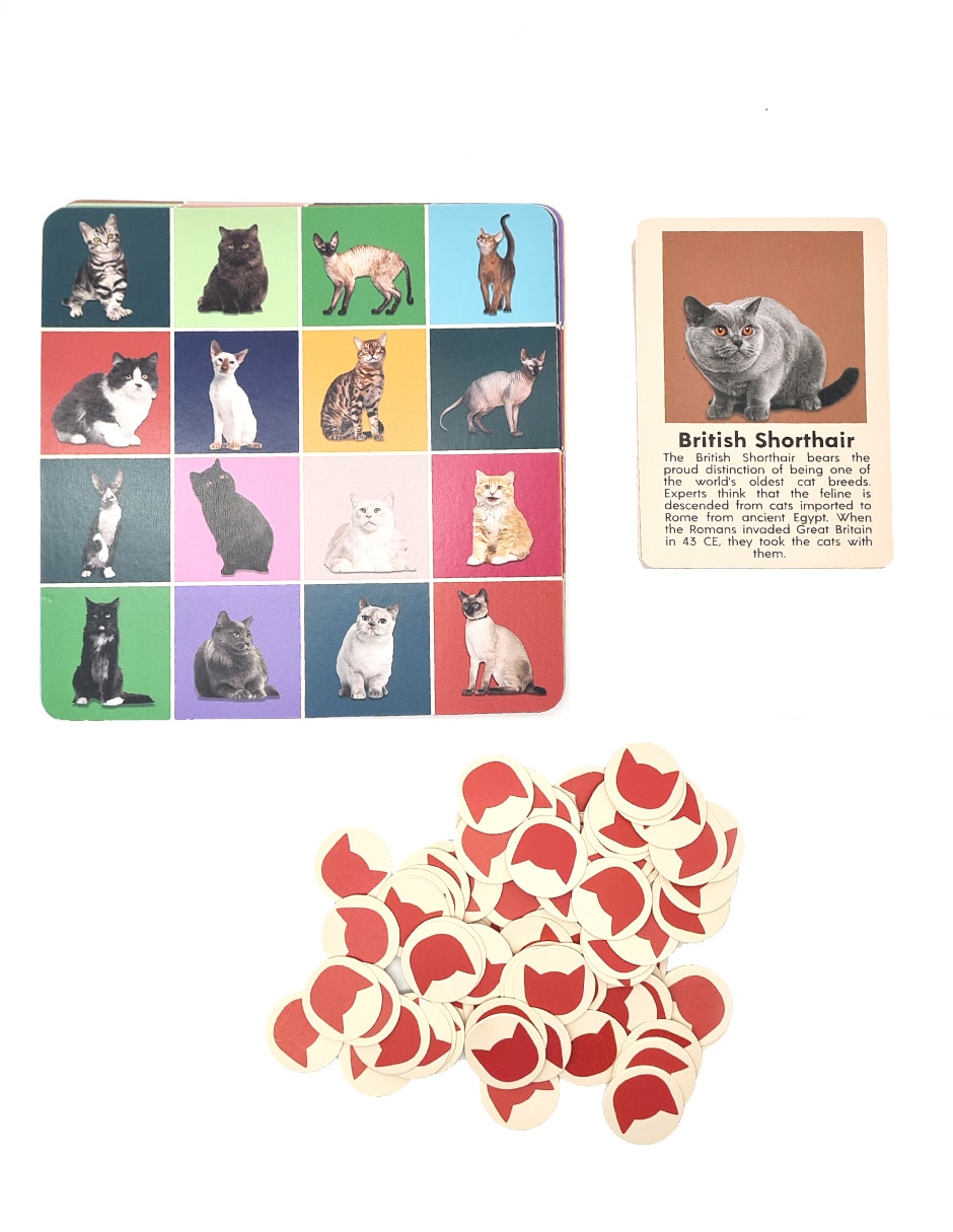 Juego de destreza cat bingo 9