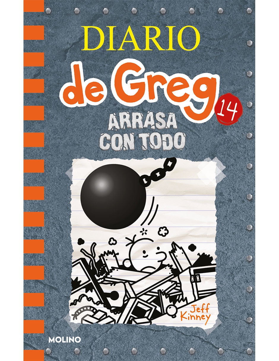 Libro Diario de greg 14: arrasa con todo de Jeff Kinney Libro Diario de greg 14: arrasa con todo de Jeff Kinney