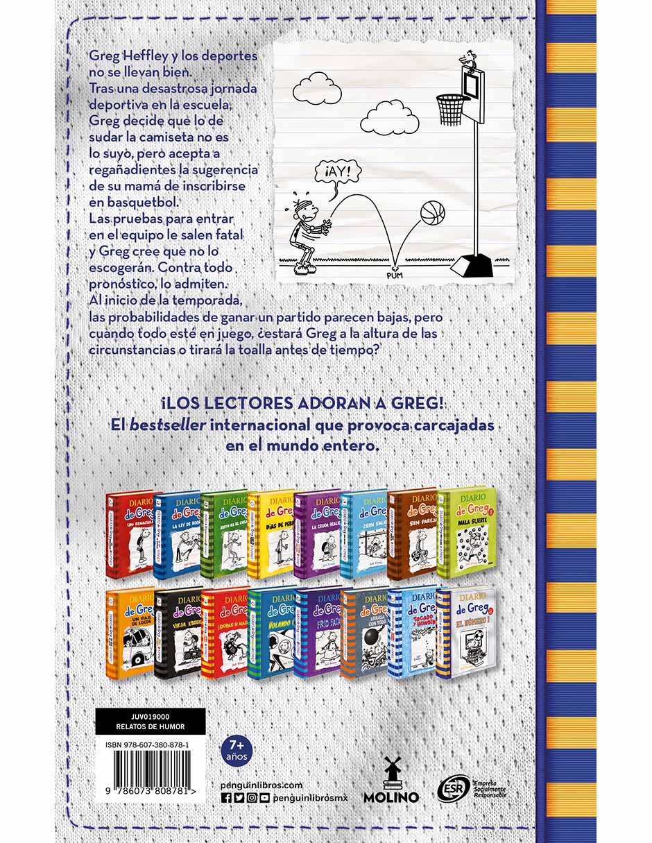 Libro El diario de greg 16: el número uno de Jeff Kinney