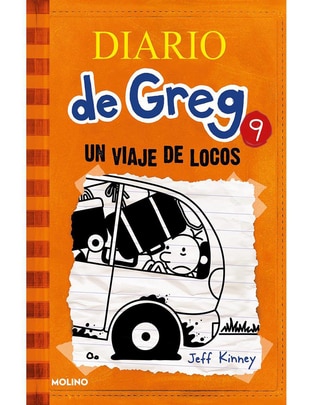 Libro Diario de greg 9: un viaje de locos de Jeff Kinney