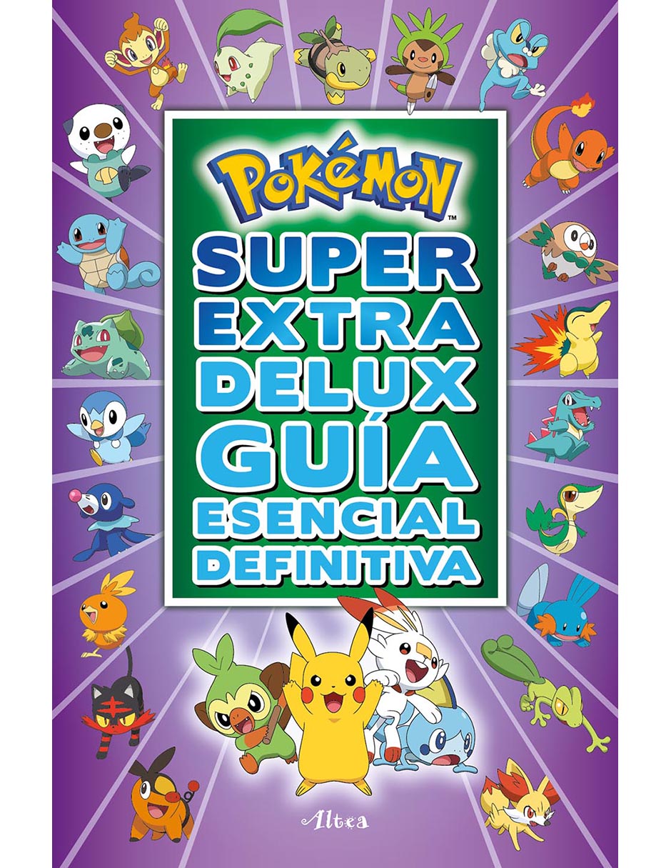 Libro Pokémon súper extra delux guía esencial definitiva de Pokémon de Pokémon