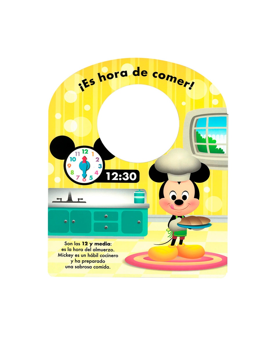 Libro Mi primer reloj disney baby de Emanuela Fecchio 3
