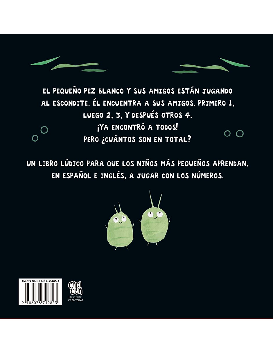 Libro Pequeño pez blanco cuenta hasta 11 de Genechten Guido Van 2