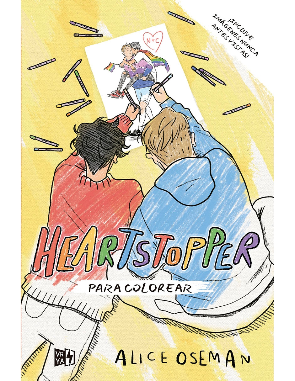 Libro Heartstopper para colorear de Alice Oseman
