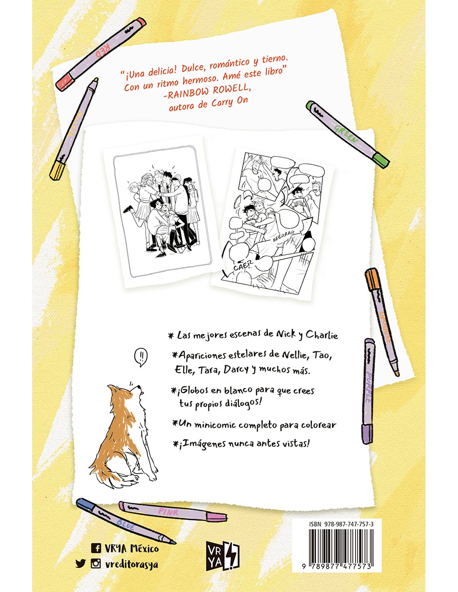 Libro Heartstopper para colorear de Alice Oseman