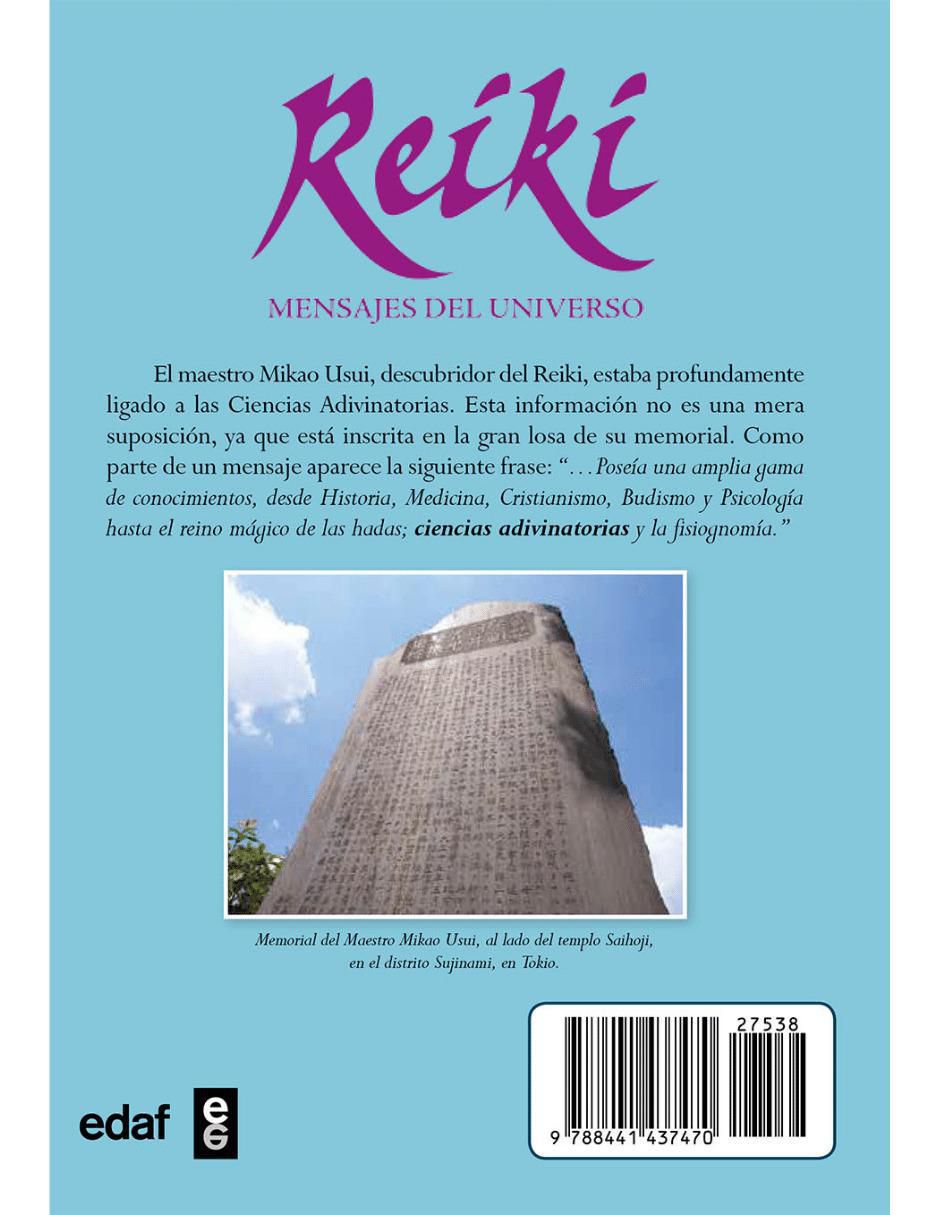 Libro Reiki. Mensajes del Universo de Johnny de Carli