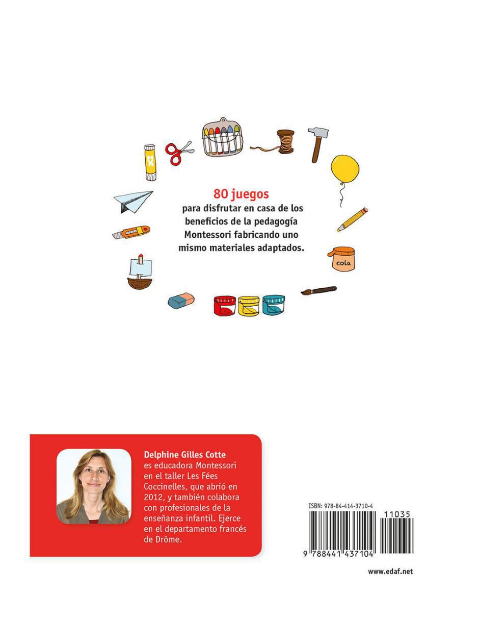 Libro Montessori en casa de Delphine Gilles Cotte